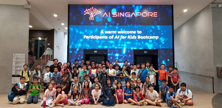 AI Singapore’s Inaugural AI Bootcamp for Kids
