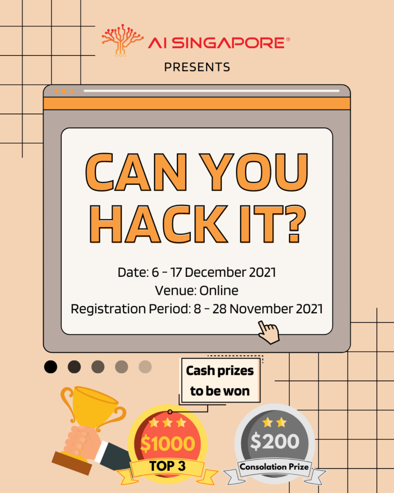 AISG Student Hackathon 2021