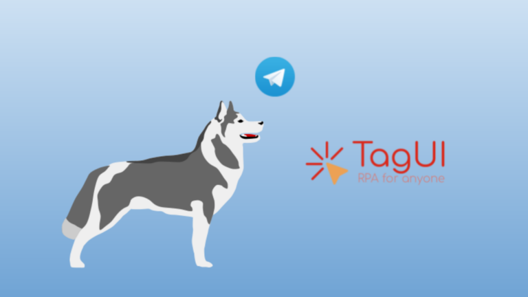Supporting the TagUI Telegram Community with Hasky