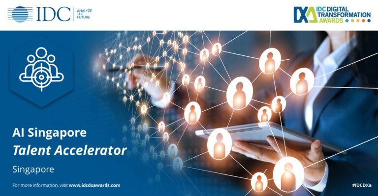 AI Singapore’s AI Apprenticeship Programme (AIAP) awarded “2019 Talent Accelerator for Singapore” by IDC Singapore