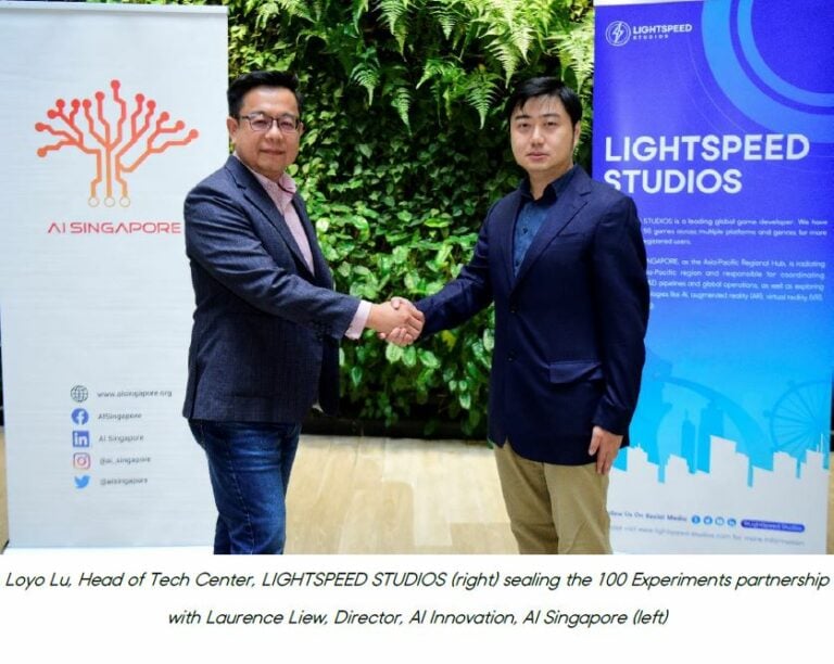 LIGHTSPEED STUDIOS Partners With AI Singapore To Offer Advanced Text-To-Speech Service For Gamers In Southeast Asia