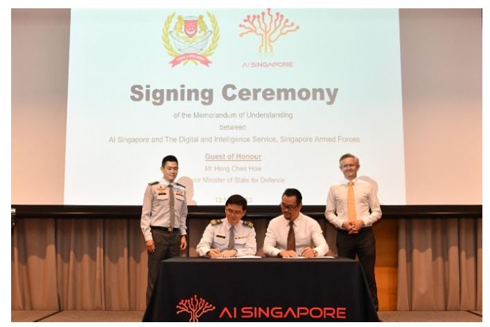 AI Singapore And The Digital And Intelligence Service Sign Memorandum Of Understanding To Enhance AI Capabilities For Singapore’s Digital Defence